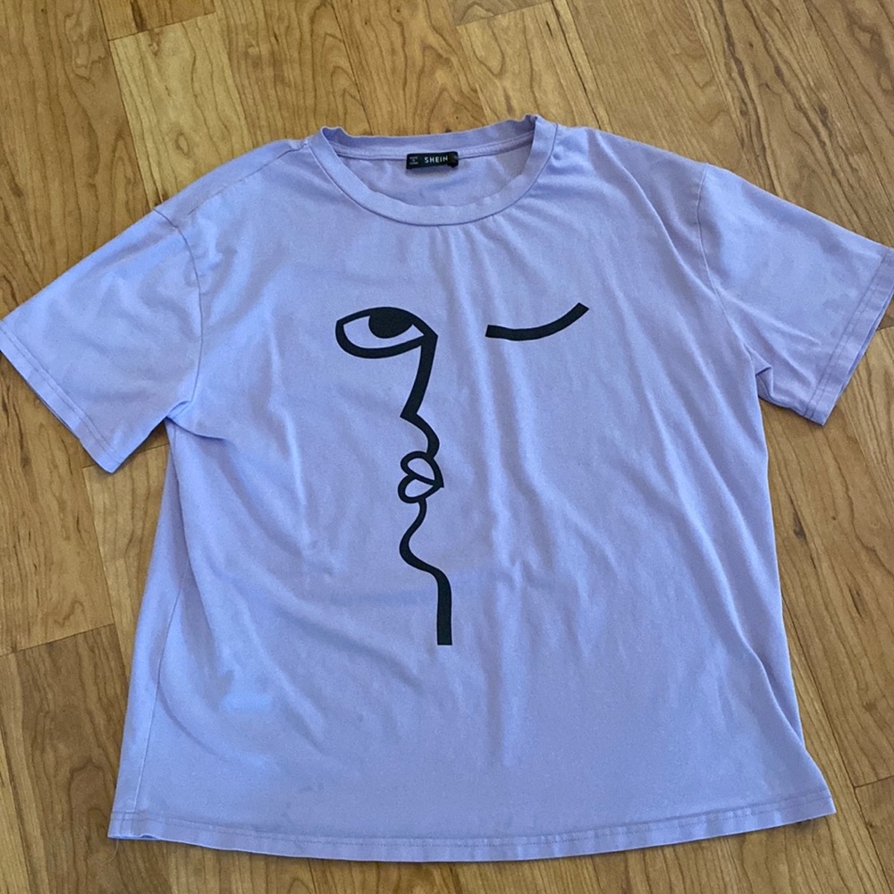 Brand- Shein, size- Large, color- purple